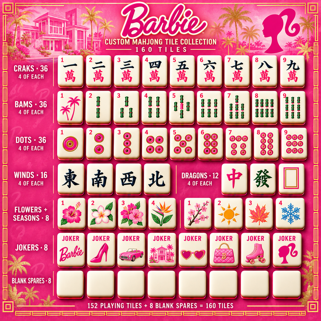 BBE Premium Mahjong Set – Game Night Edition PNPA