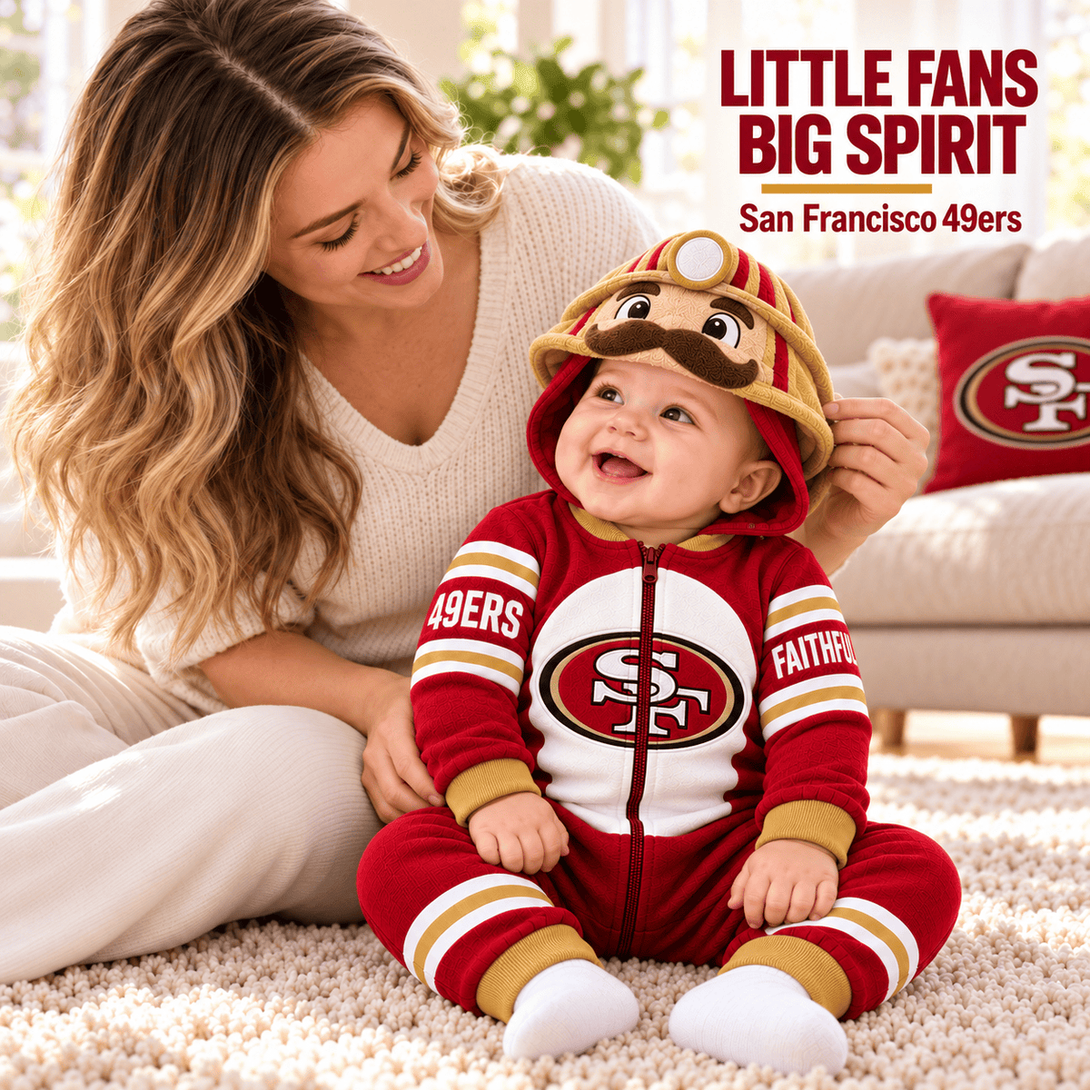 SF49 Premium Hooded Romper TMH