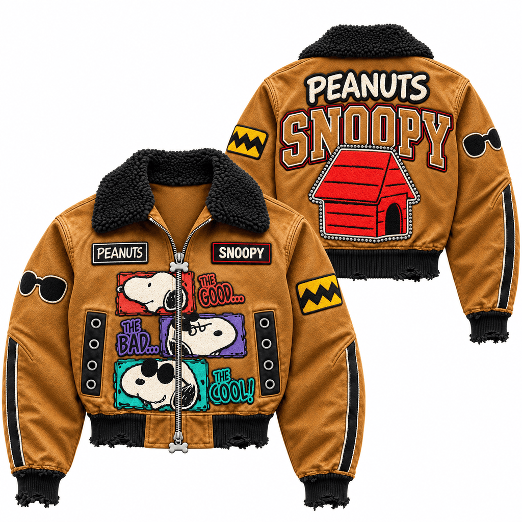 SNPY Cropped Bomber Jacket NTKO