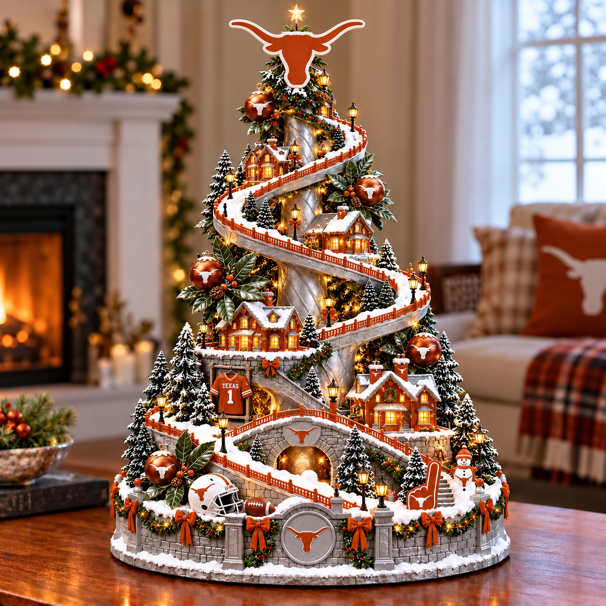 TLS Christmas Village Tree DNBN