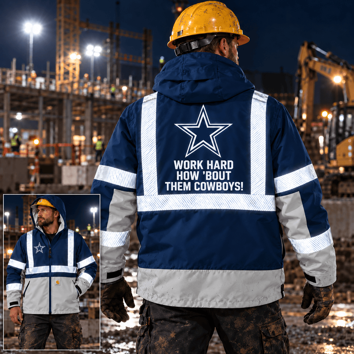 DLCB Custom Reflective Workwear Jacket PNPA