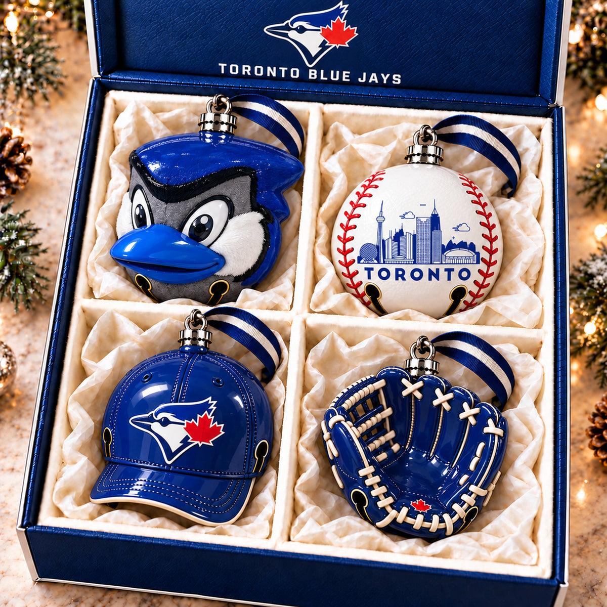 Premium TBJ Christmas Bell Ornament PVNA