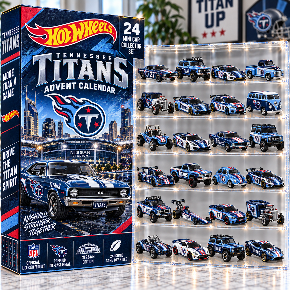TNST Premium Mini Car Advent Calendar NTNA
