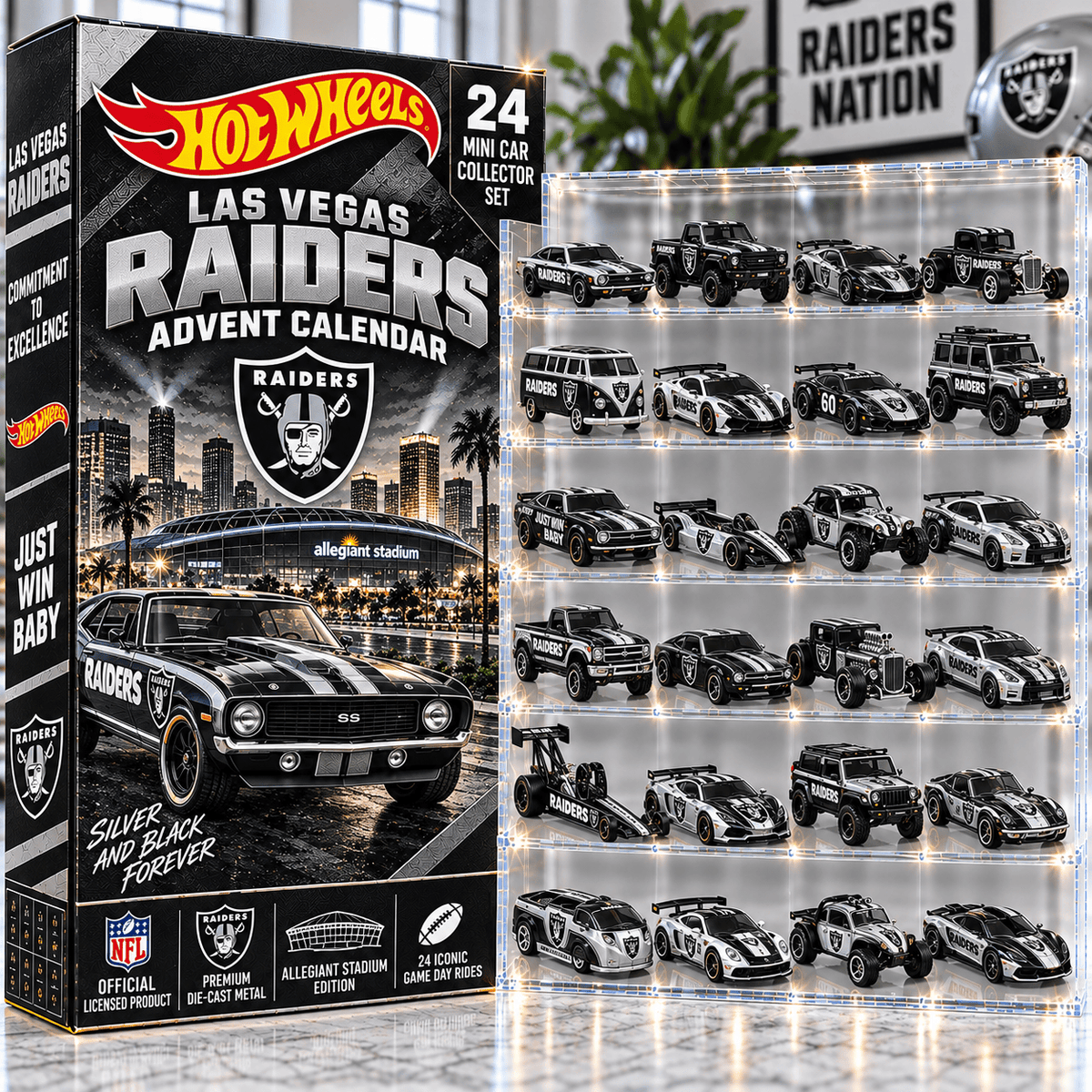 LVR Premium Mini Car Advent Calendar NTNA