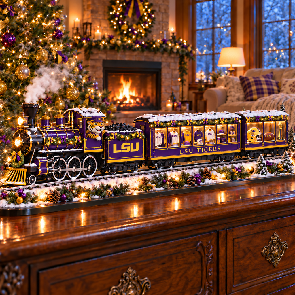 LSU Illuminated Christmas Express Train DNBN