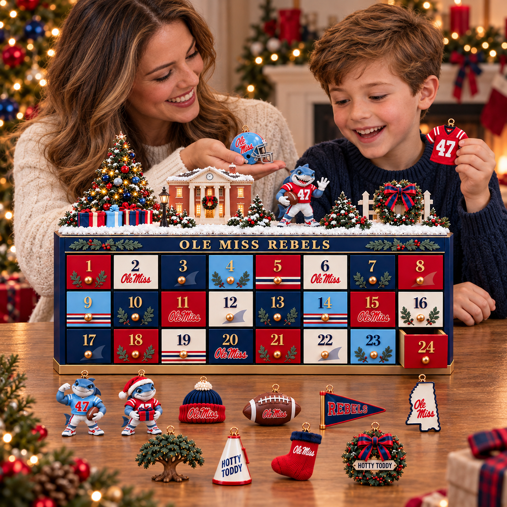Premium OMR Christmas Wooden Advent Calendar TTMH