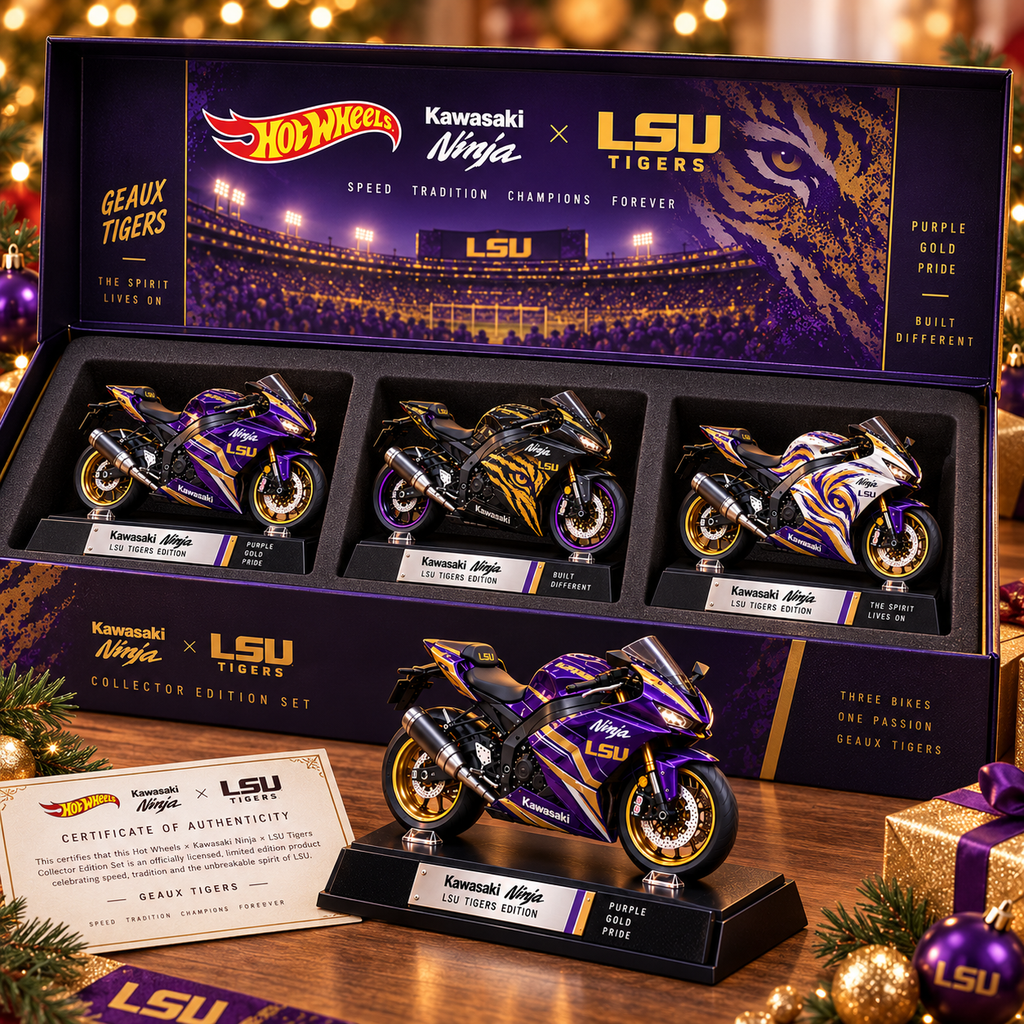 LSU Premium-Grade Motorcycle Model Kit BMD