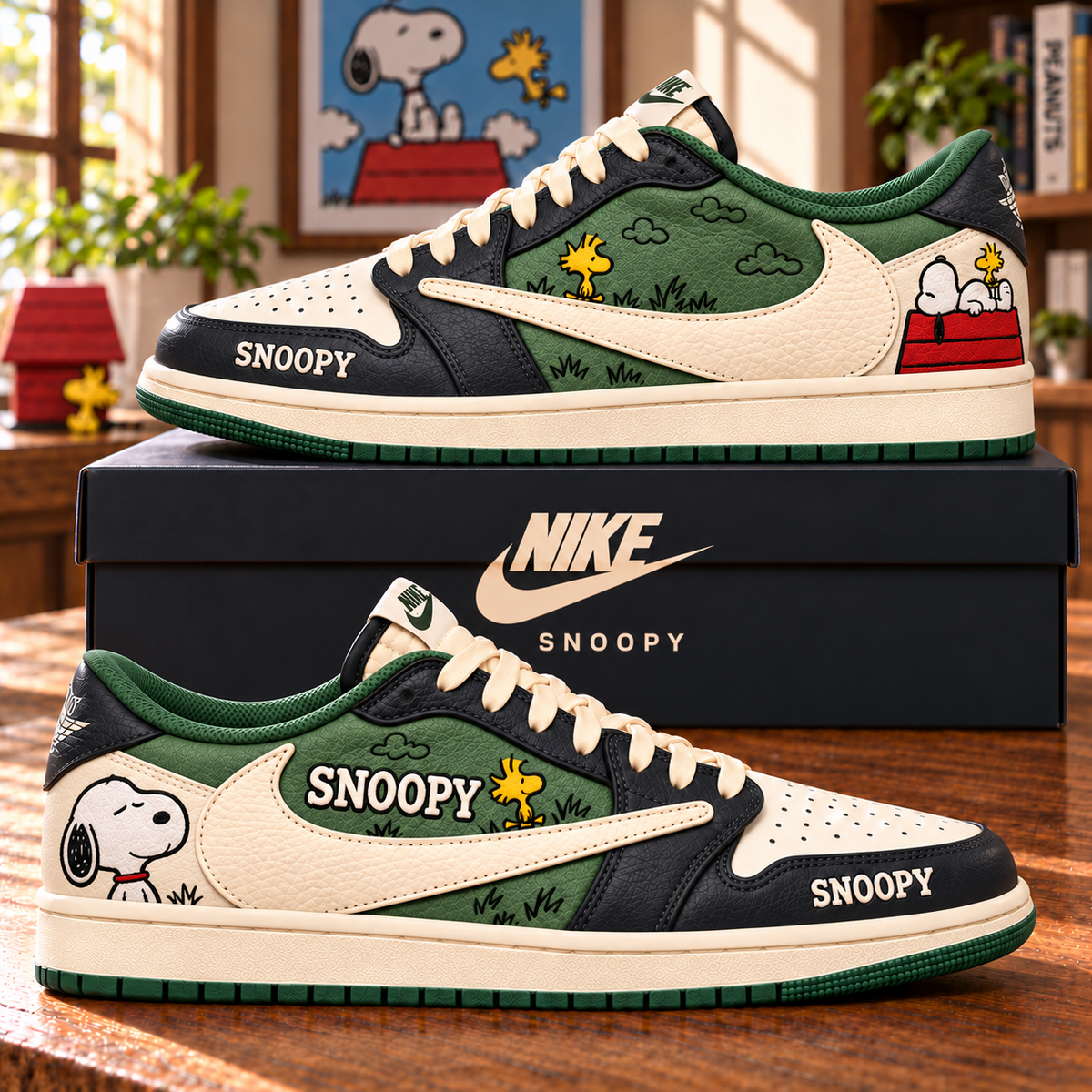 PREMIUM SPNY Retro Low-Top SNEAKER NPL