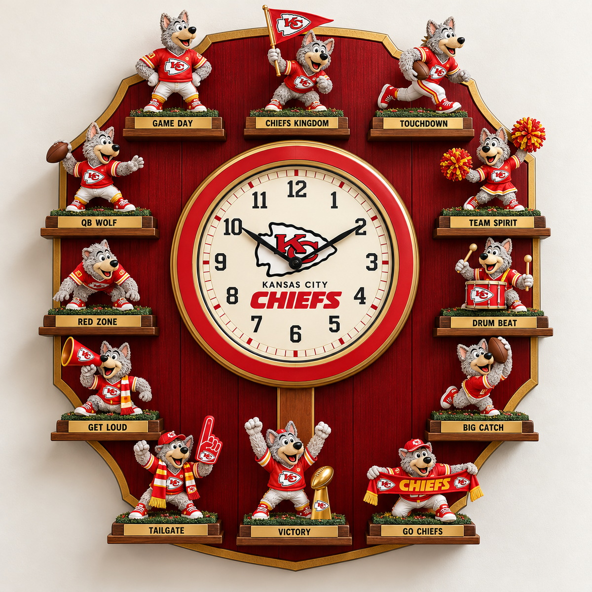 KCC Premium Mascot Sculpture Clock Collection PTKL