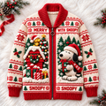 SNPY WOOL ZIP CARDIGAN NPL
