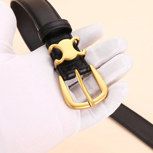 New women's genuine leather belt, high-grade cowhide belt, high-end fashion belt, business belt.