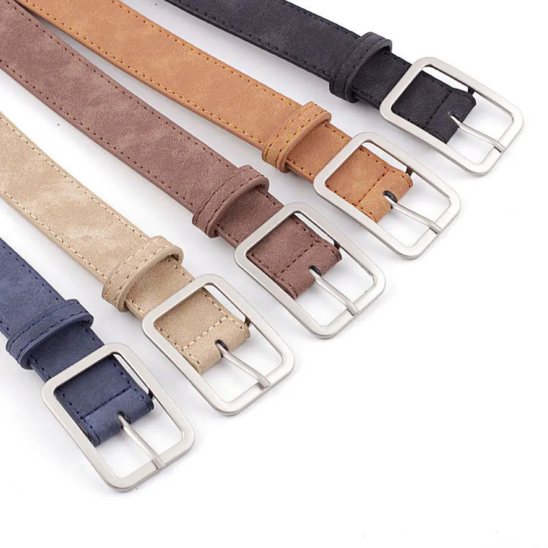 Ladies' ancient style belt, women's casual pu belt, versatile and high-end jeans belt for women