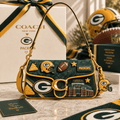Premium GBP Coach Shoulder Cross With Charm LNTH