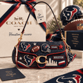 Premium HTX Coach Shoulder Cross With Charm LNTH