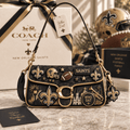 Premium NOS Coach Shoulder Cross With Charm LNTH