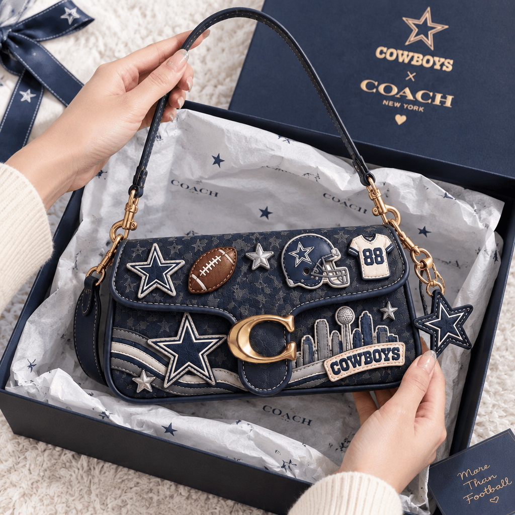 Premium DLCB Coach Shoulder Cross With Charm LNTH