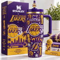 Los Angeles Lakers 40oz Tumbler With Handle TTNL